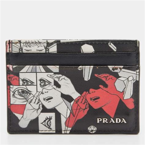 prada comic cardholder